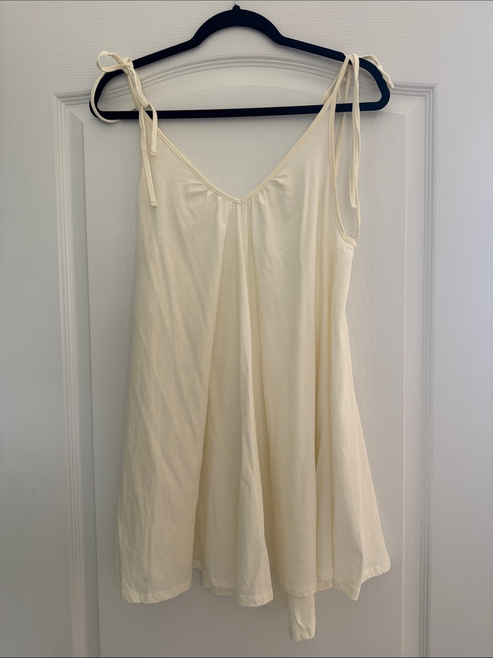 Tobi Soft Cream Cotton Tank Top